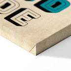 Wild Side Quote Text Canvas Print