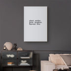 Harvest of Love Text Canvas Print