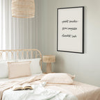 Joy and Love Quote Text Canvas Print