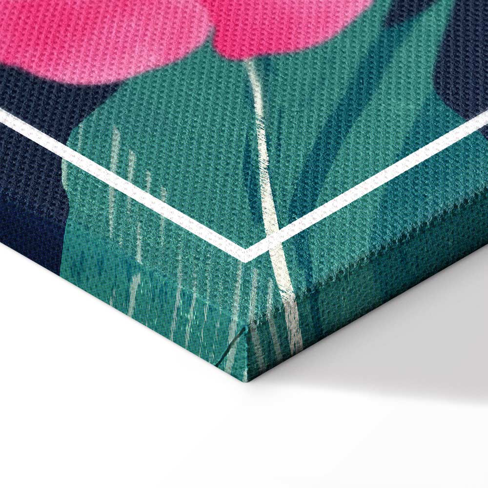 Vertical Nature Text Canvas Print