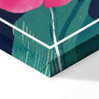 Vertical Nature Text Canvas Print