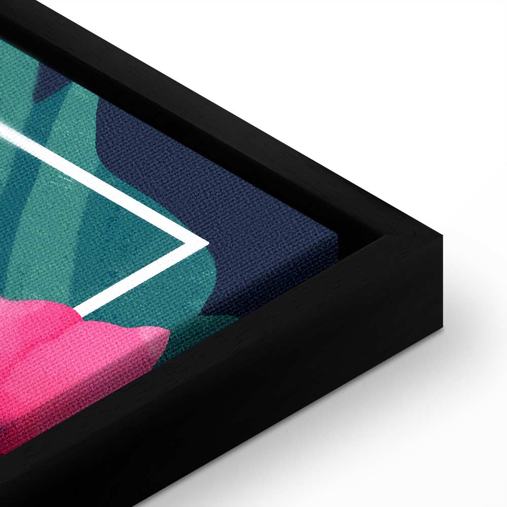 Vertical Nature Text Canvas Print