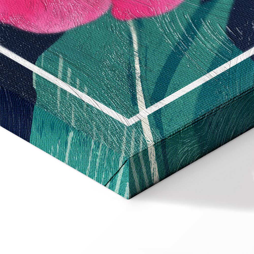 Vertical Nature Text Canvas Print