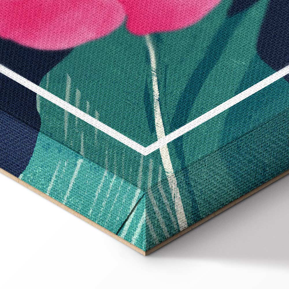 Vertical Nature Text Canvas Print