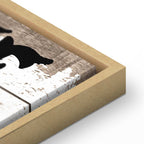 Positive Affirmations Text Canvas Print