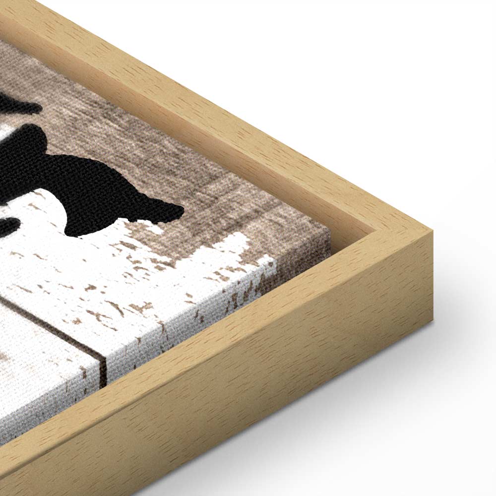 Positive Affirmations Text Canvas Print