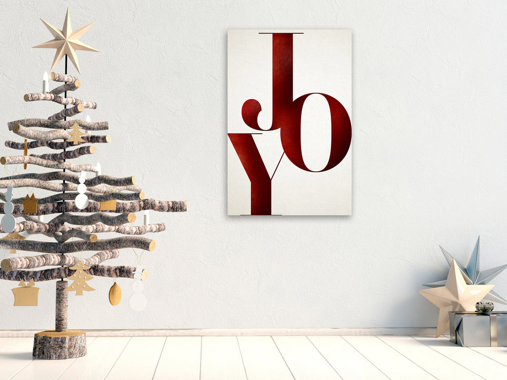 Canvas Print Joy Vertical - 1 Part