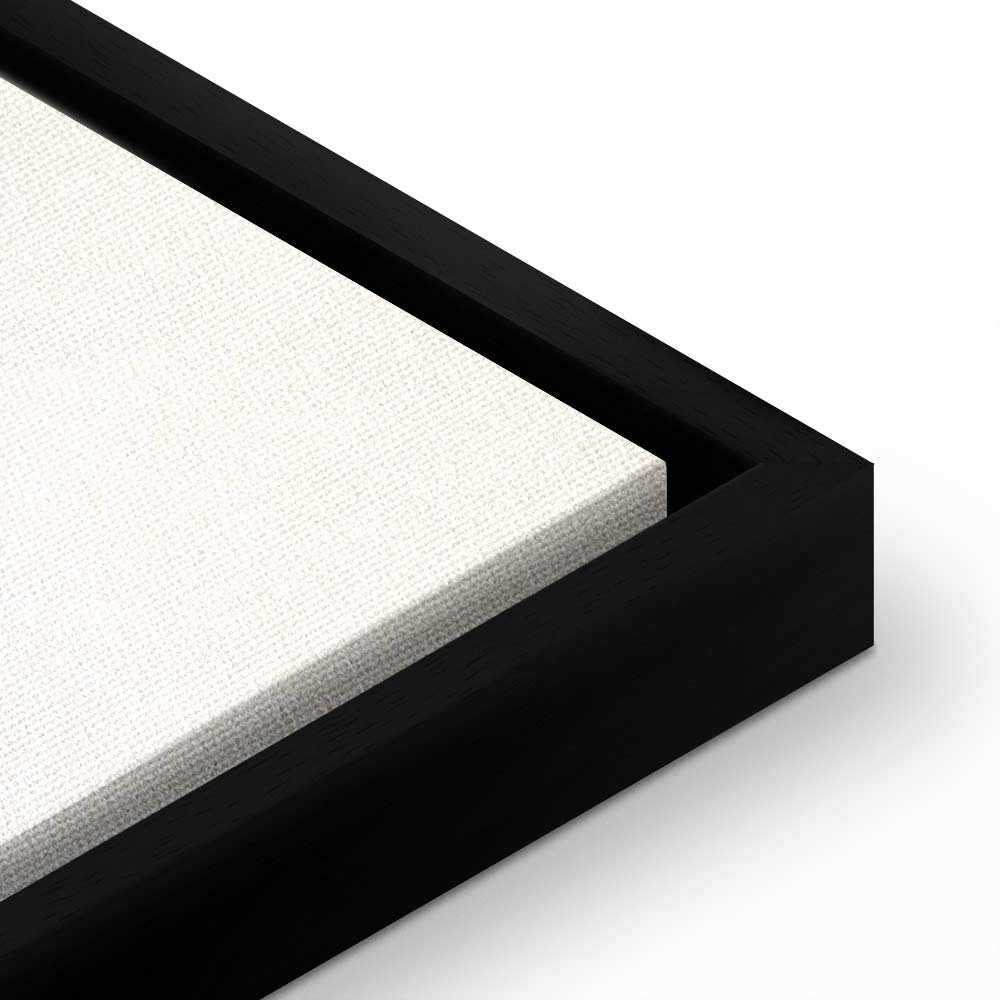 Joy Typography Vertical Canvas Print