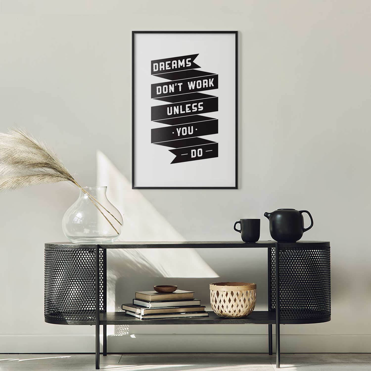 Motivational Quote Typography Poster