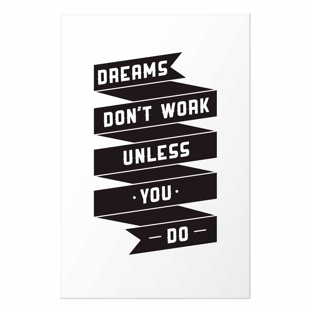 Motivational Quote Typography Poster