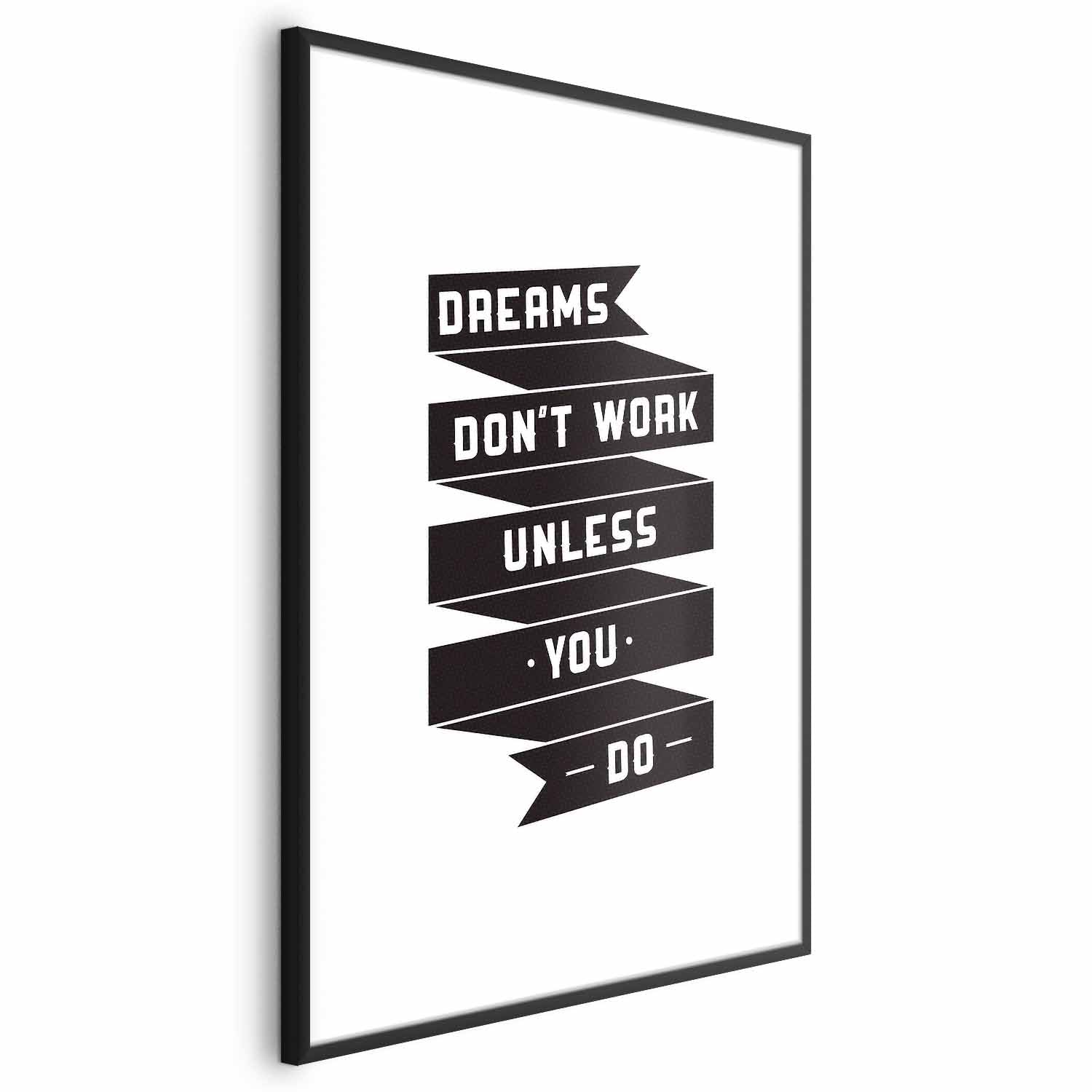Motivational Quote Typography Poster