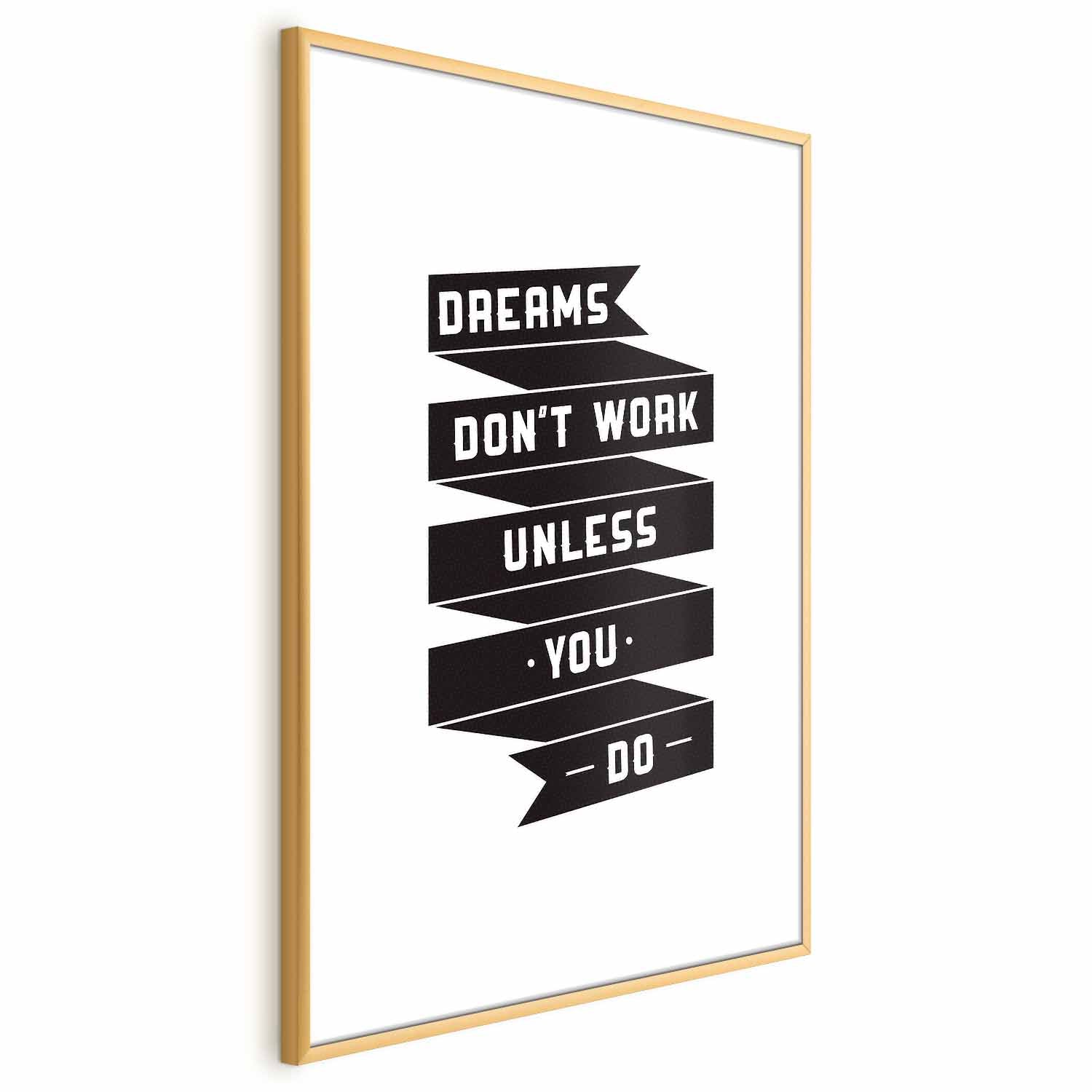 Motivational Quote Typography Poster
