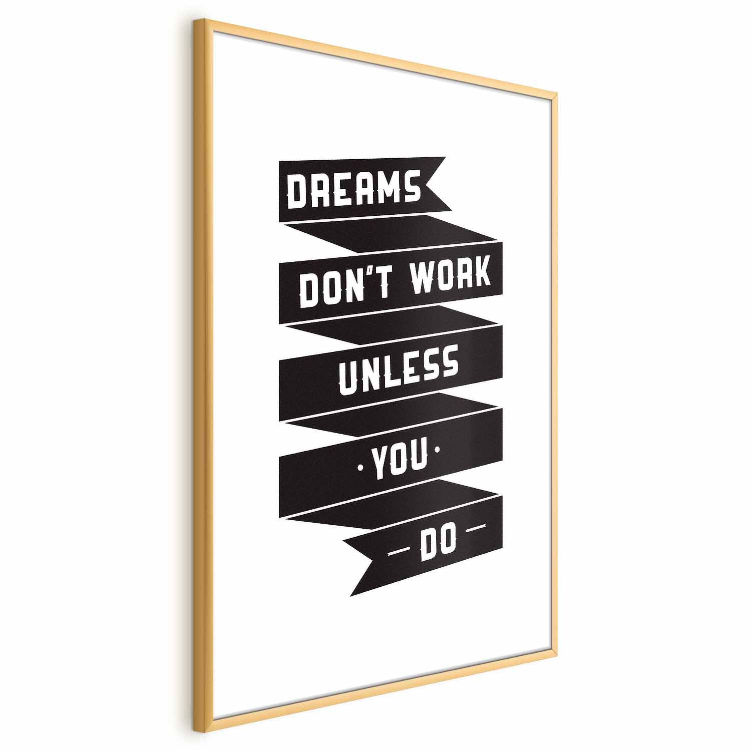 Motivational Quote Typography Poster