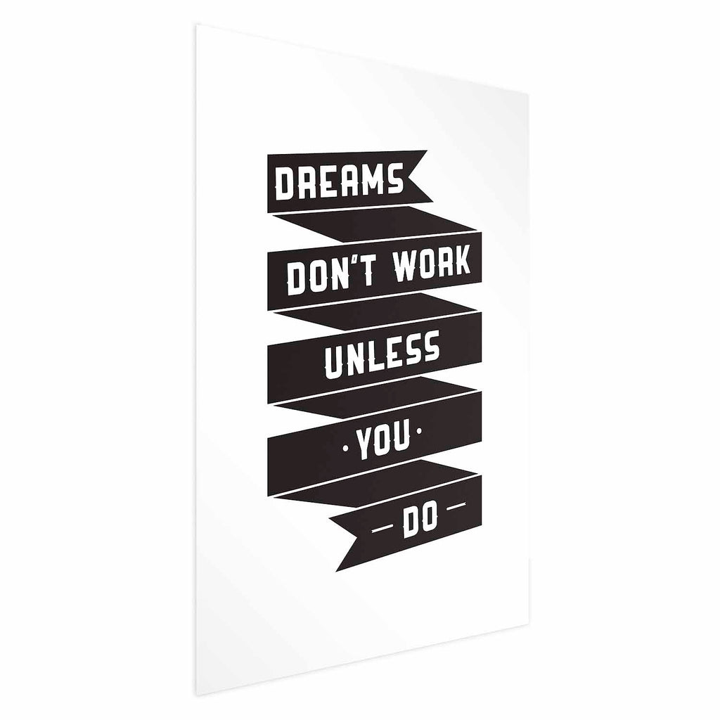 Motivational Quote Typography Poster
