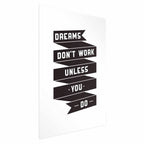 Motivational Quote Typography Poster