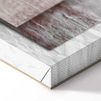 Vintage Home Text Wood Canvas Print