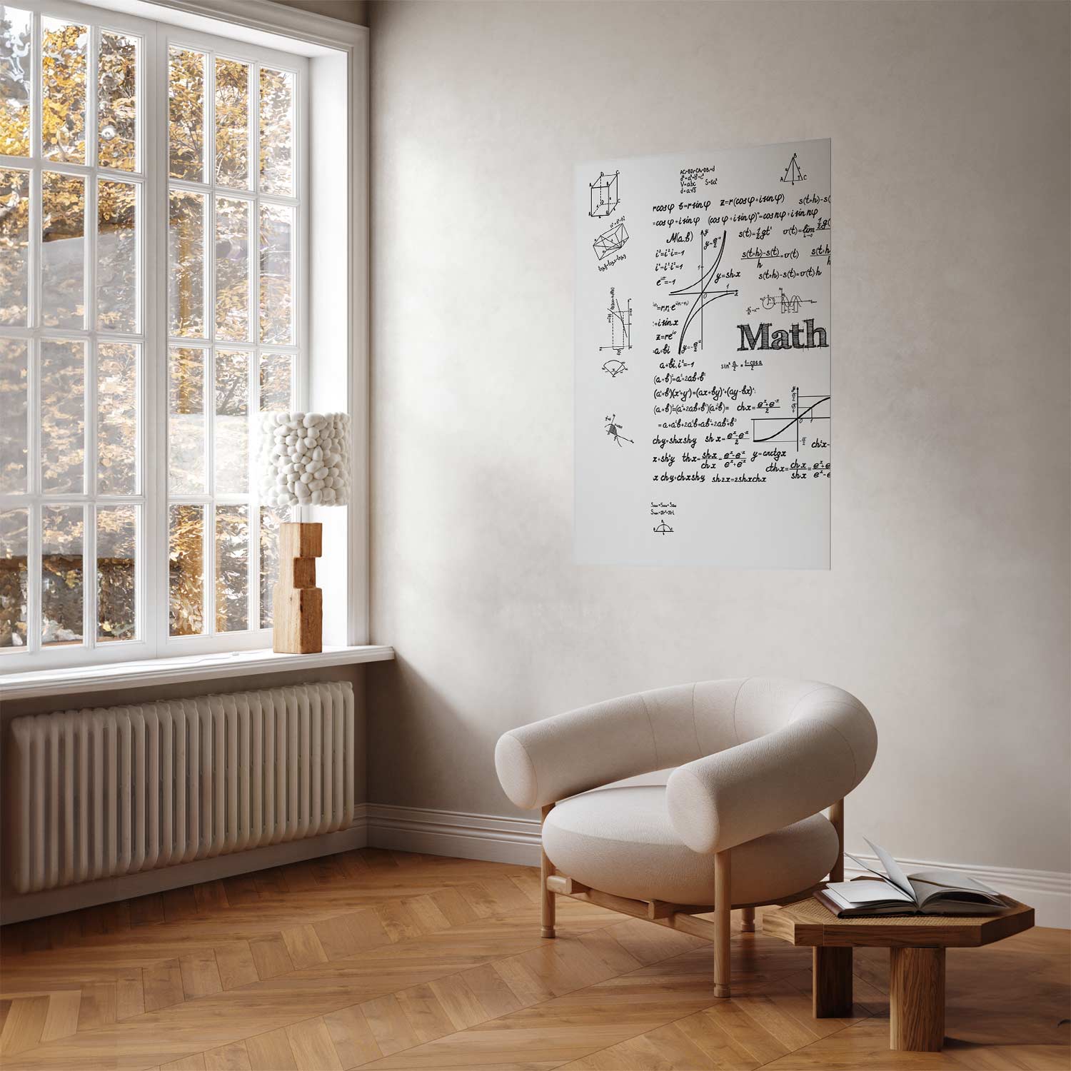 Mathematics Formula Text Modern Poster