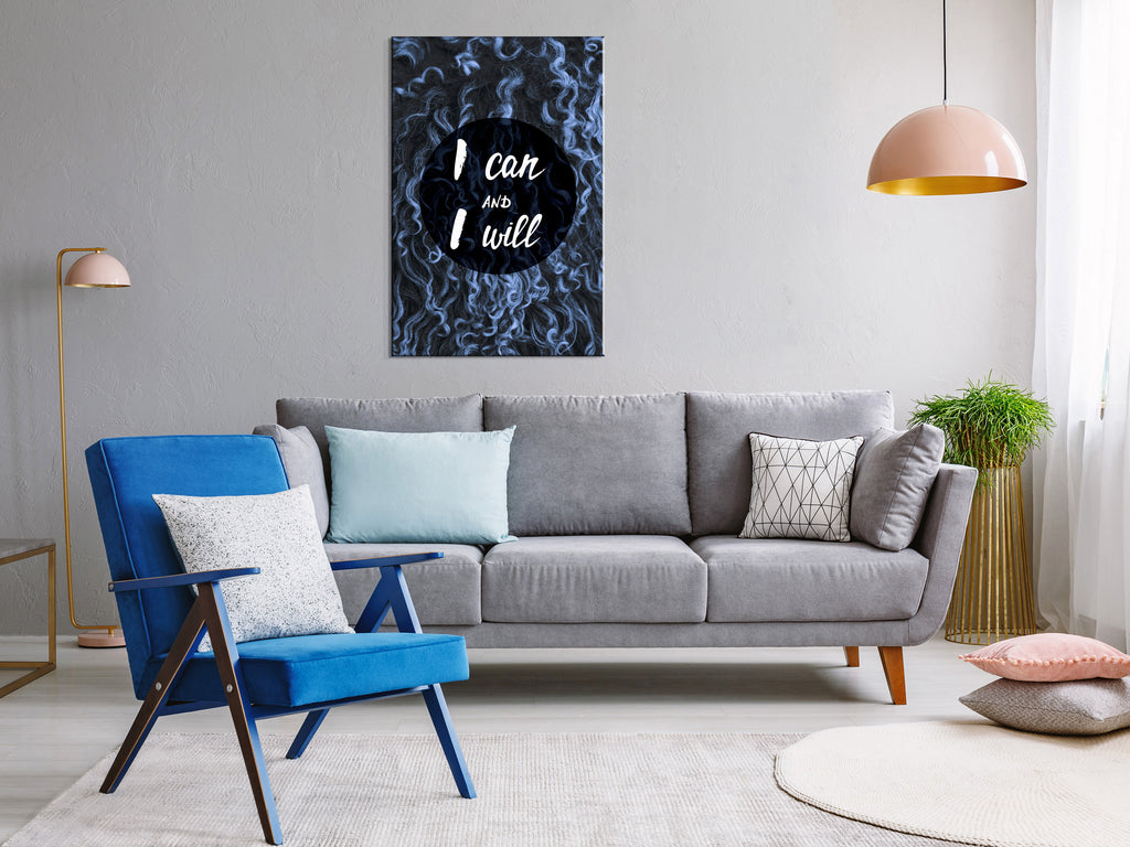 Canvas Print - I Can and I Will Vertical