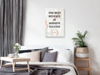 Canvas Print Vertical The Best Revenge Is Massive Success