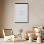 Why Not? Text Minimalist Canvas Print
