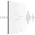 Why Not? Text Minimalist Canvas Print