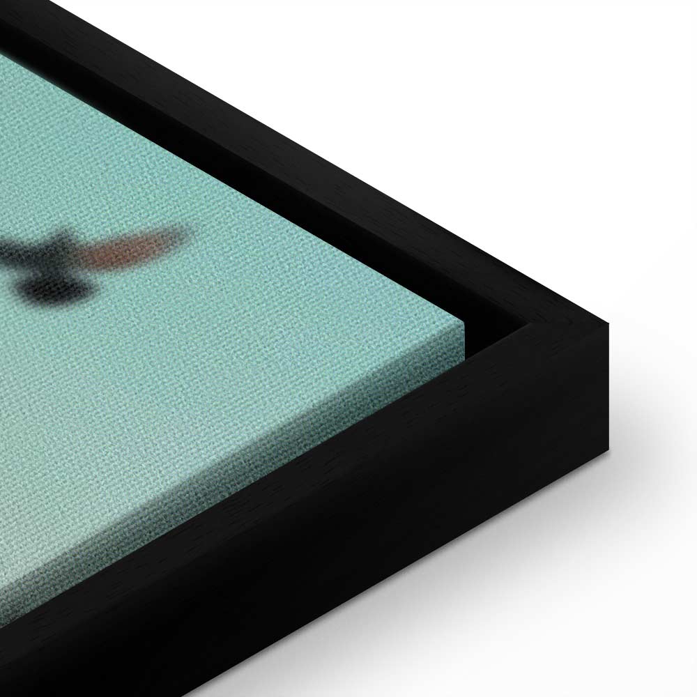 Love Quote Birds Nature Vertical Canvas Print