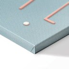 Home Sweet Home Text Vertical Canvas Print