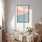 Home Sweet Home Text Vertical Canvas Print