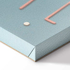 Home Sweet Home Text Vertical Canvas Print