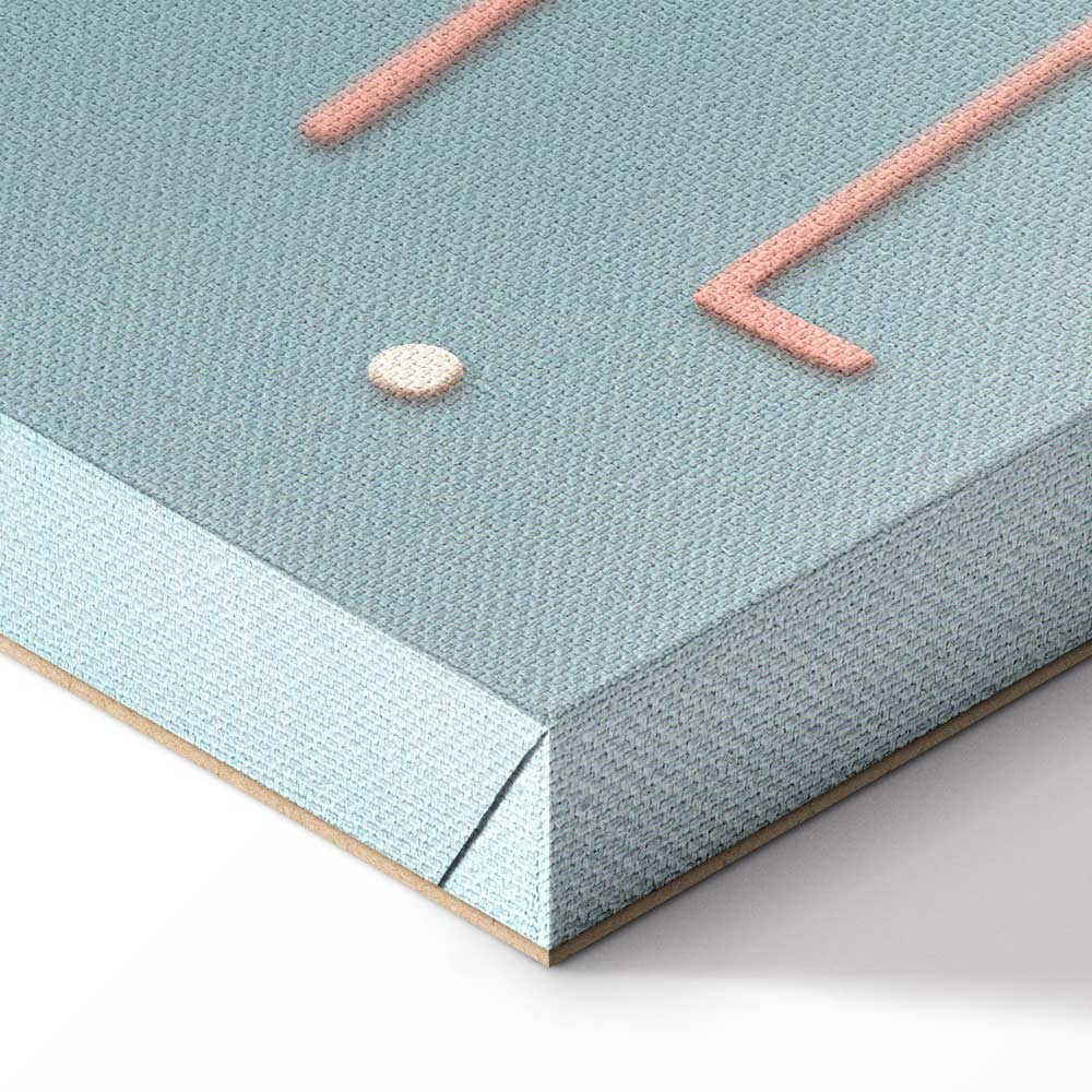 Home Sweet Home Text Vertical Canvas Print