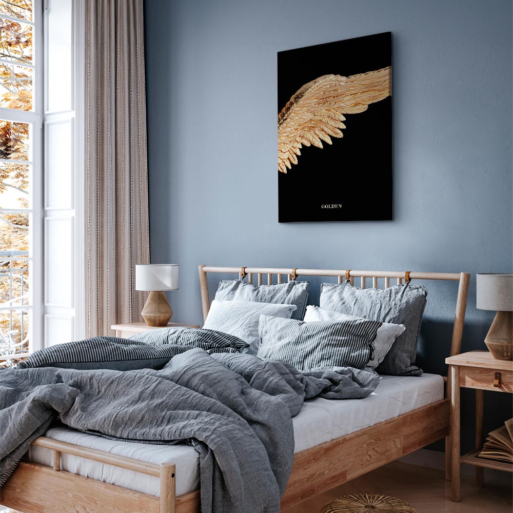 Giraffe Sketch Minimalist Canvas Print