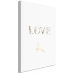 Canvas Print - Love Is Strength (1 Part) Vertical