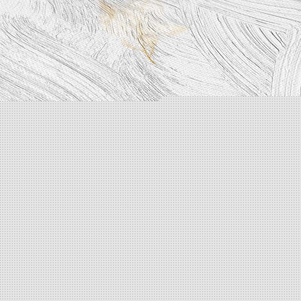 Floral Love Is Strength Text Canvas Print