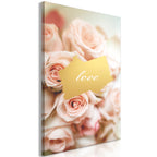 Canvas Print Vertical - One Feeling (1 Part)