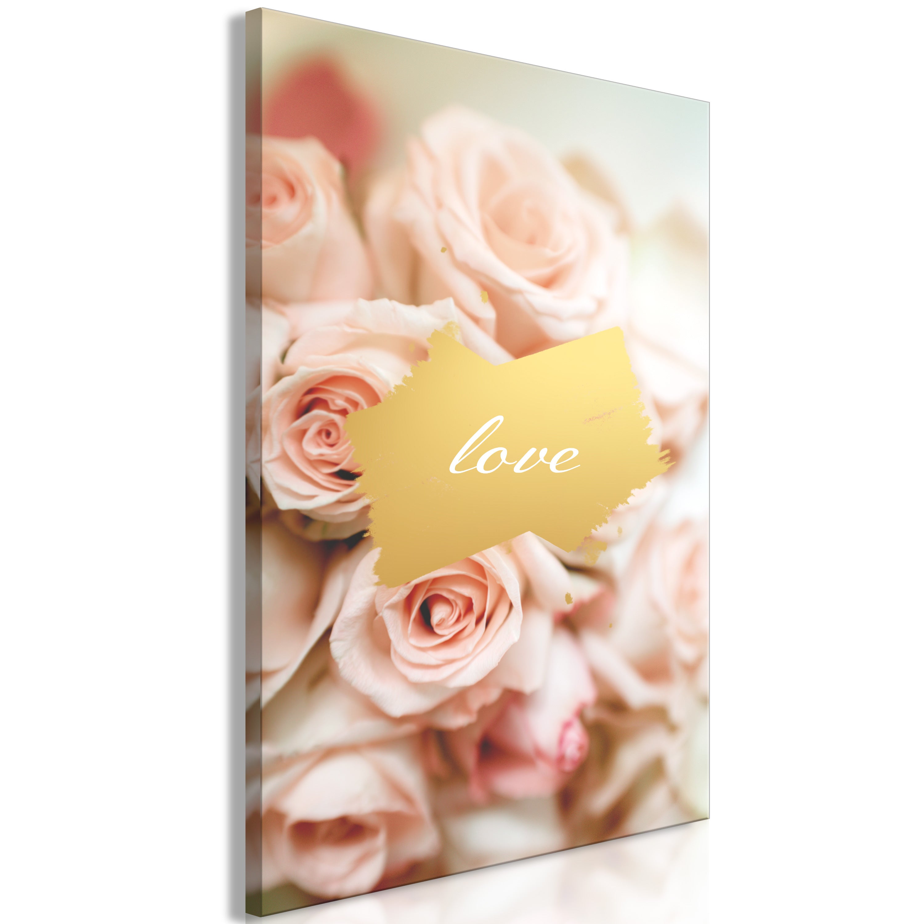 Canvas Print Vertical - One Feeling (1 Part)