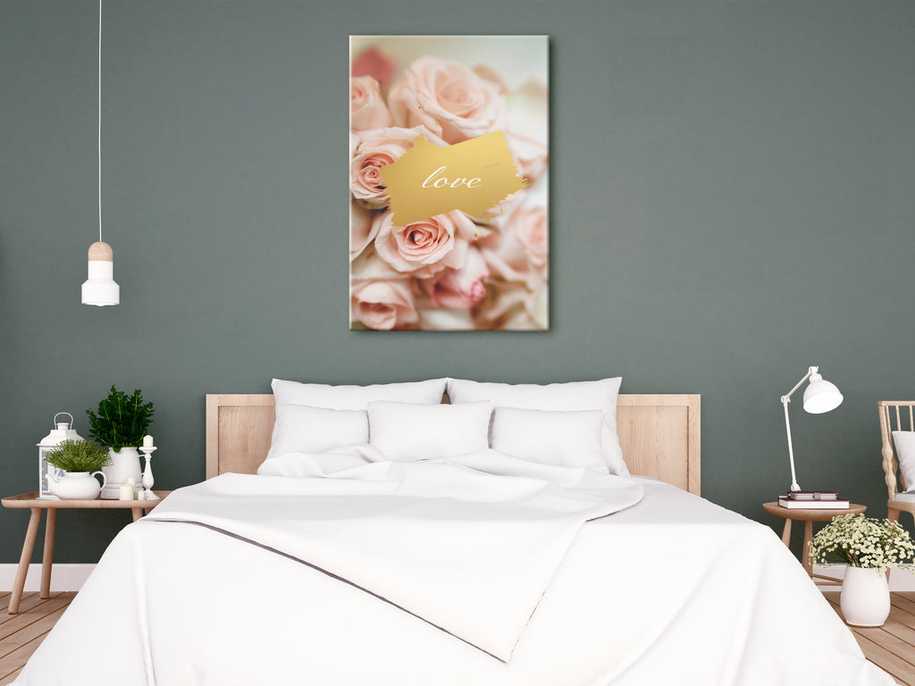 Canvas Print Vertical - One Feeling (1 Part)