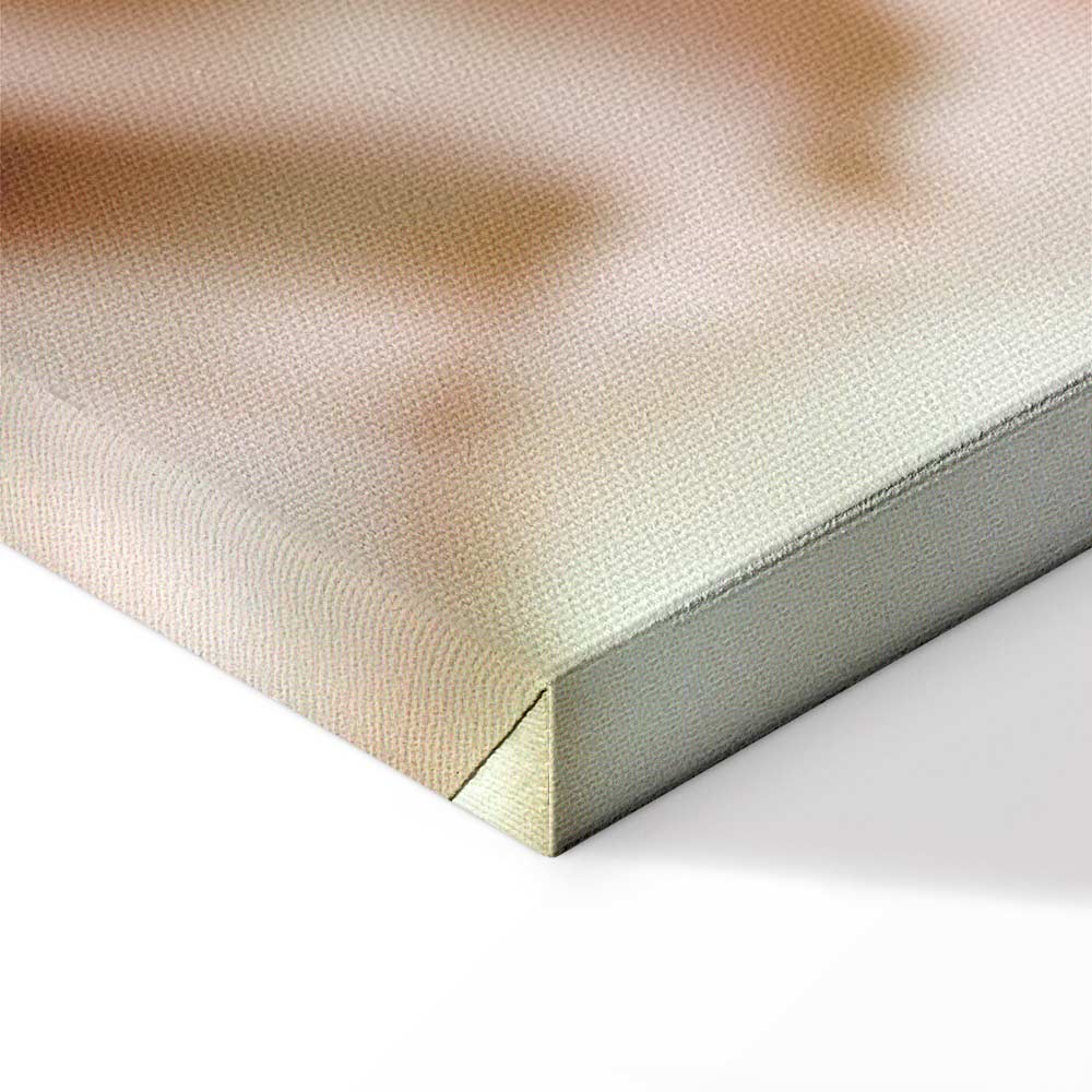 One Feeling Text Floral Vertical Canvas Print