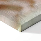 One Feeling Text Floral Vertical Canvas Print