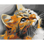 Red Cat Charming Paint by Numbers Kit