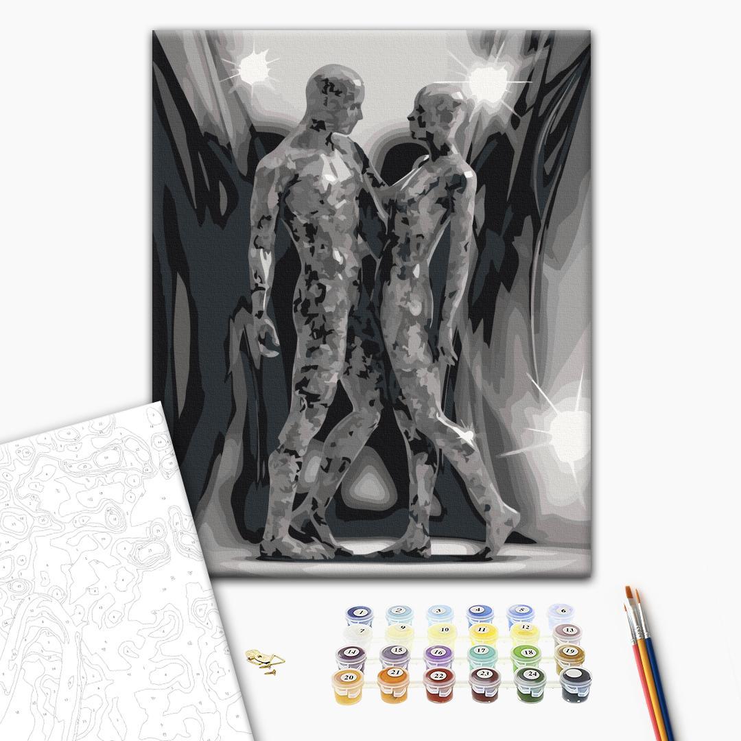 Romantic Couple Paint by Numbers Kit