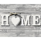 Home Letters Textured Wood Paint by Numbers Kit