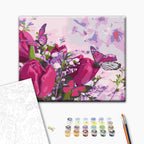 Meadow Tulips Floral Paint by Numbers Kit