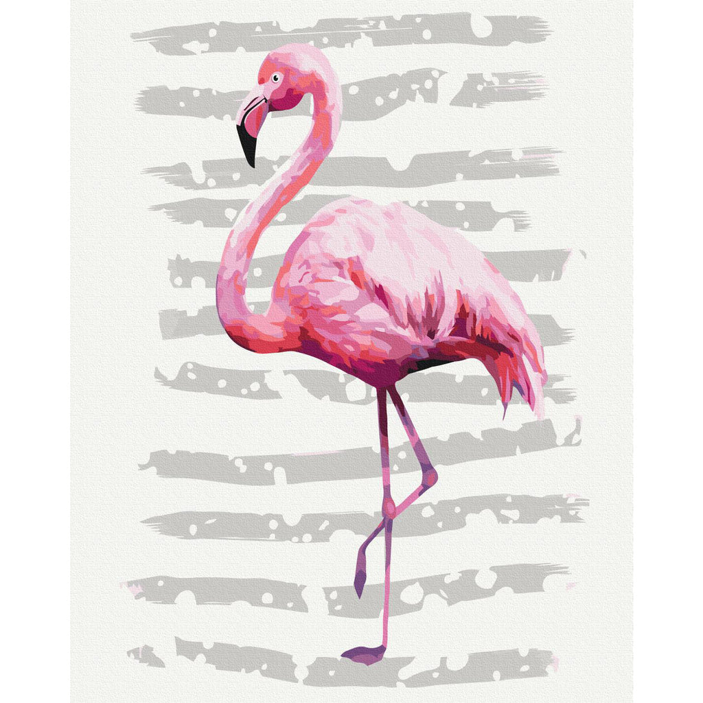Flamingo Bird Animals Paint by Numbers Kit