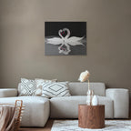 Swan Couple Romantic Paint by Numbers