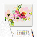 Colourful Flower Bouquet Paint by Numbers Kit