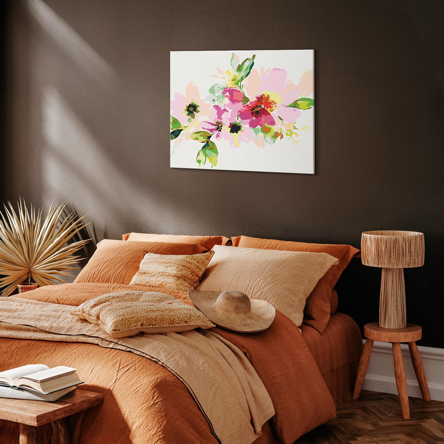 Colourful Flower Bouquet Paint by Numbers Kit