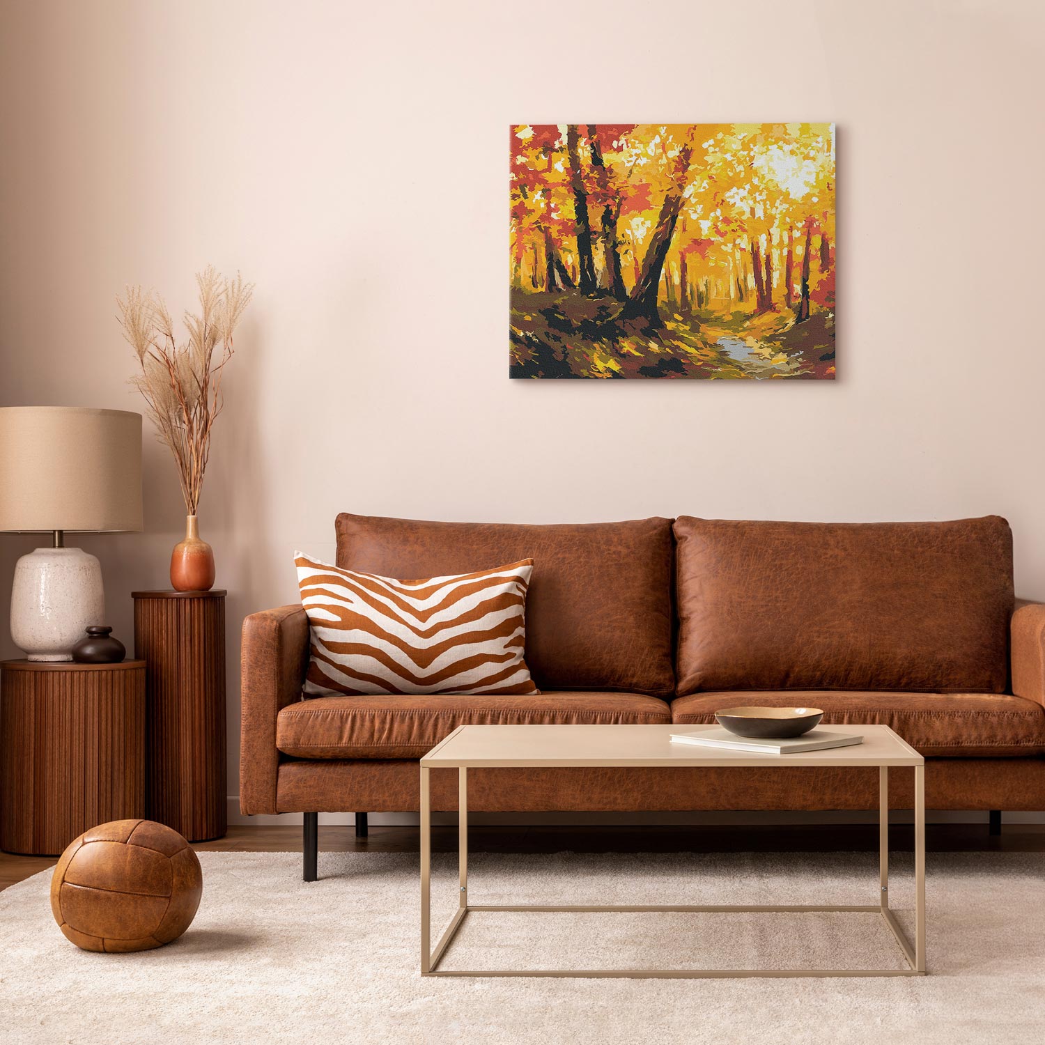 Forest Track Landscape Paint by Numbers Kit