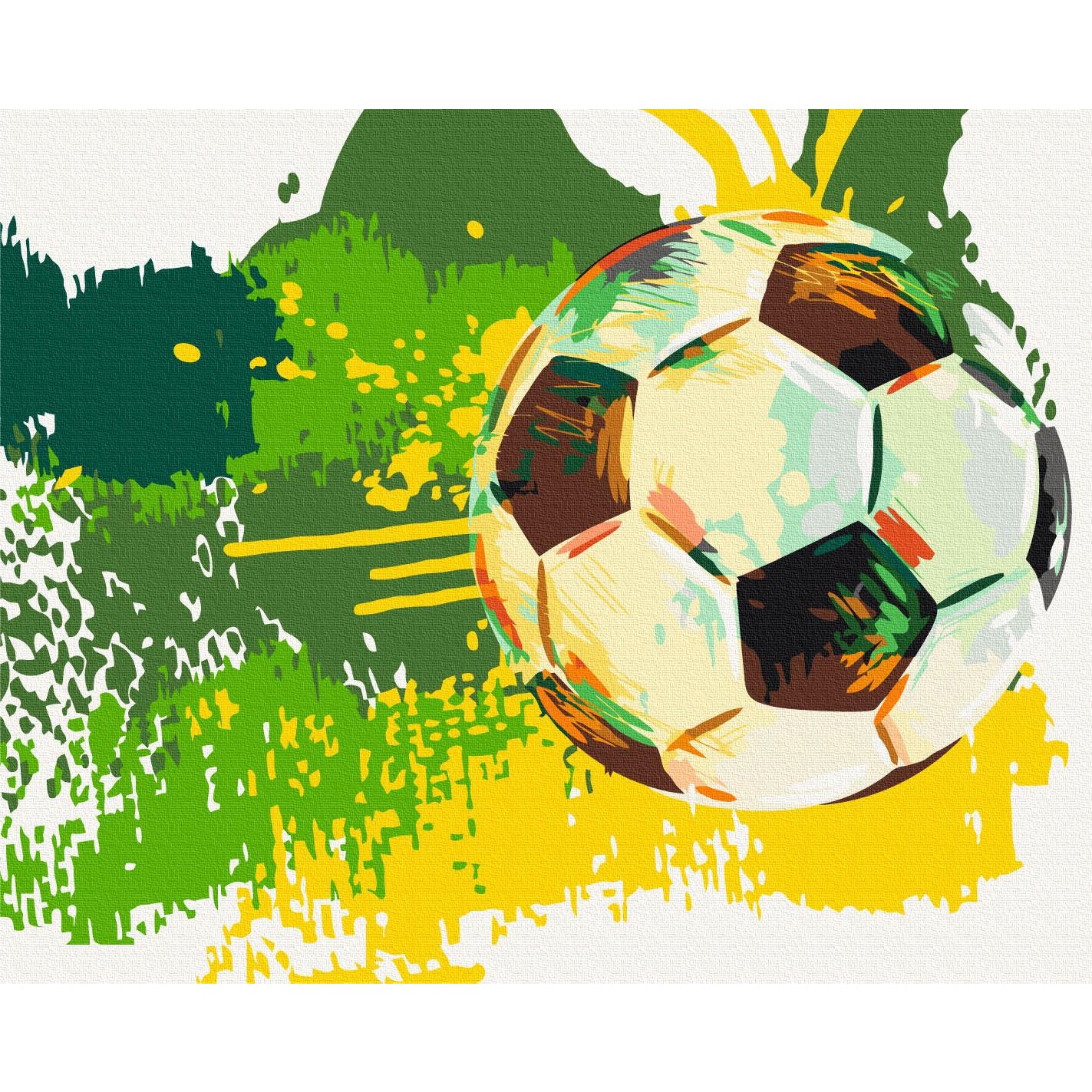 Football Emotions Sports Paint by Numbers Kit