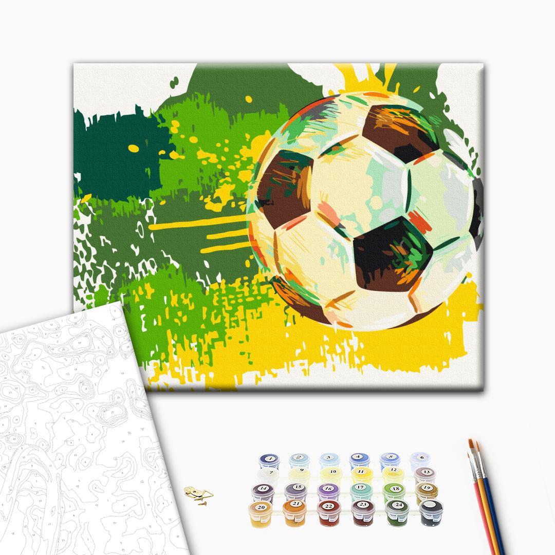Football Emotions Sports Paint by Numbers Kit