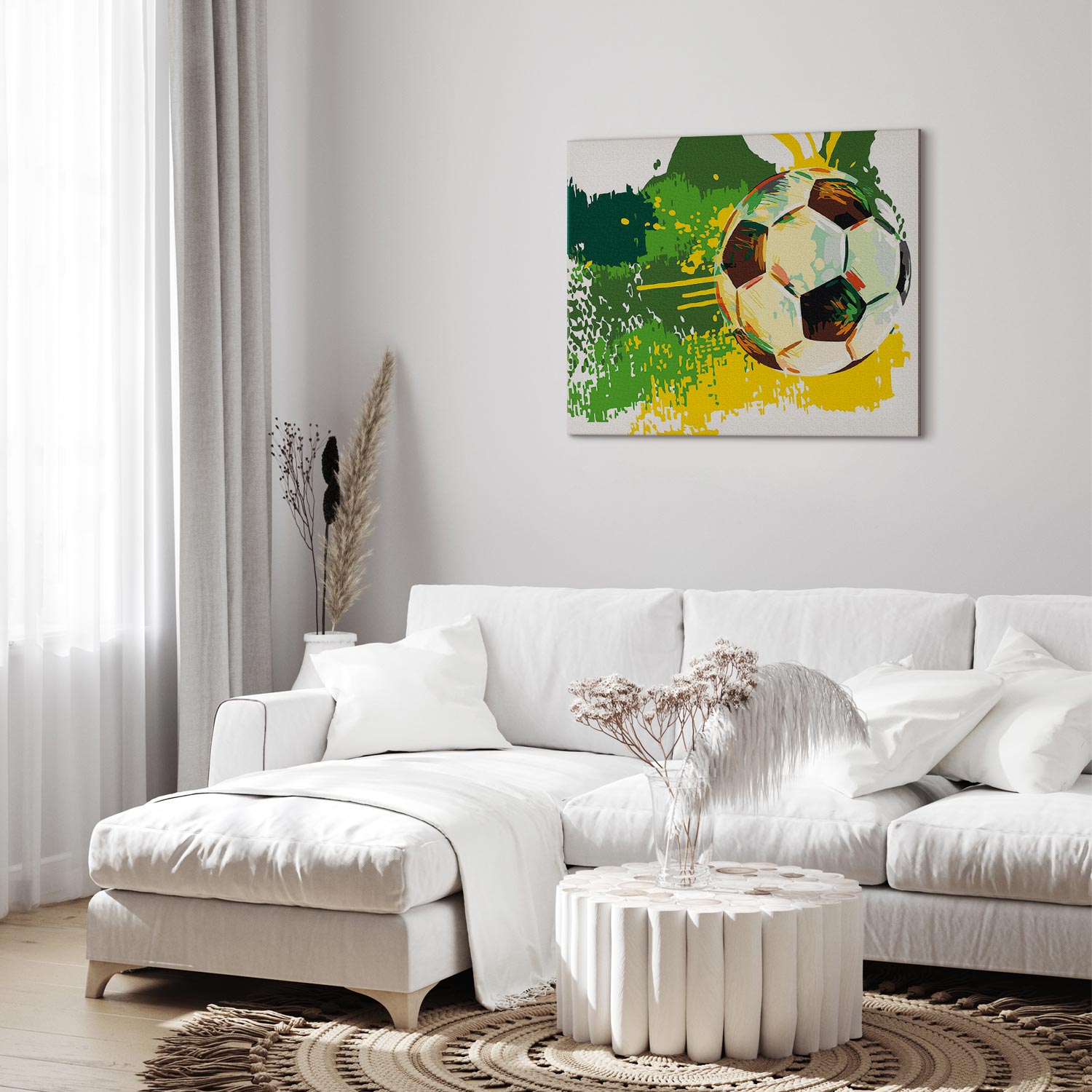 Football Emotions Sports Paint by Numbers Kit